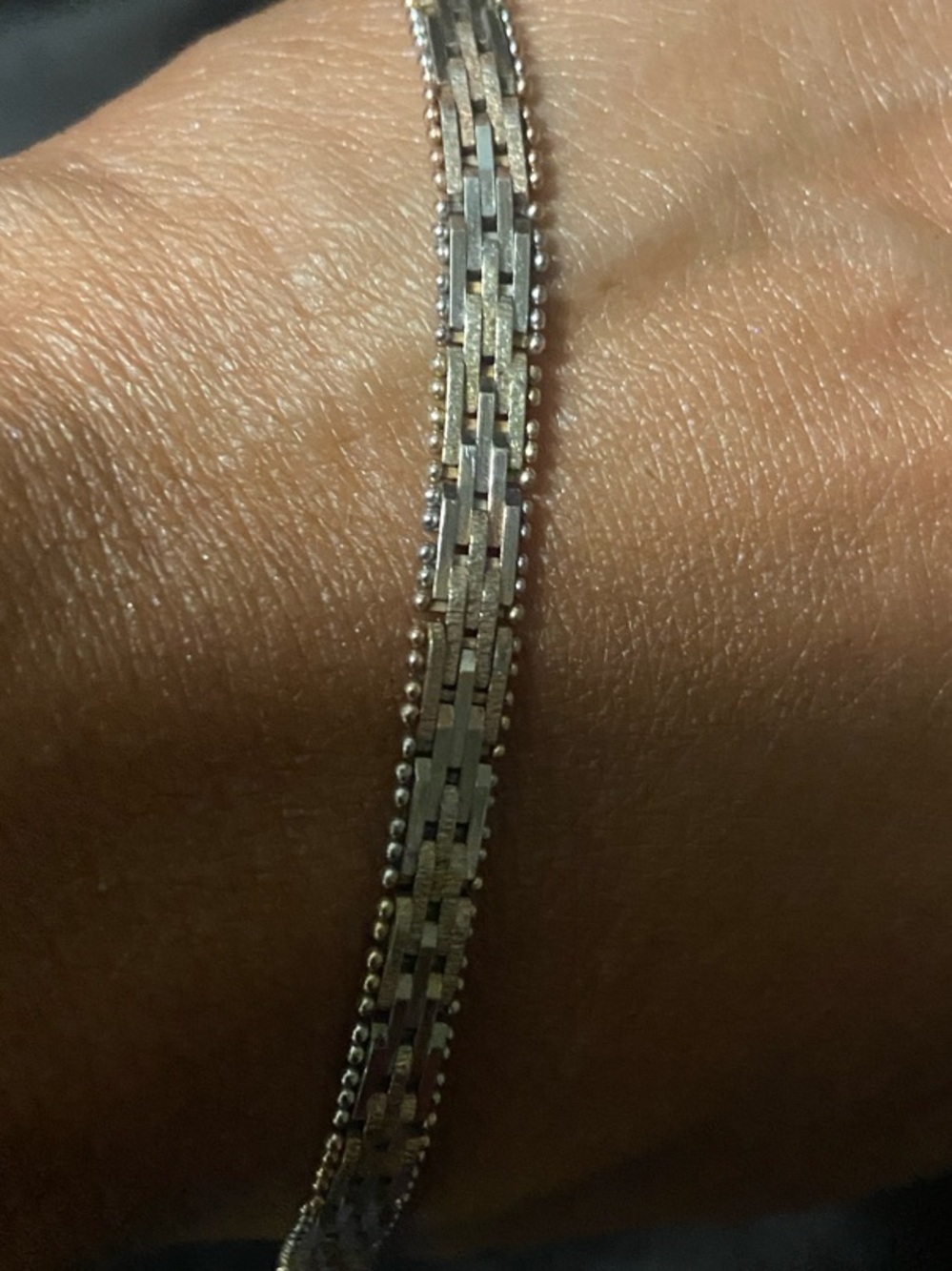 Sterling Silver Reccio 925 Bracelet — Elegant Women's woven Bracelet